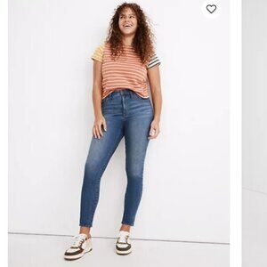Madewell Curvy High-Rise Skinny Crop Jeans Size 25 Style #MC507